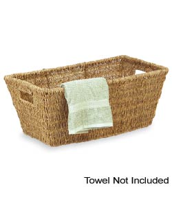 Sterno Rectangular Seagrass Basket (Case of 13)