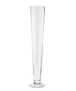 Sterno 23-inch Tall Pilsner Style Glass Vase (Case of 8)