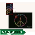 Broken Peace Symbol Poster made of all wars