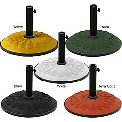 Resin Sunflower Umbrella Base
