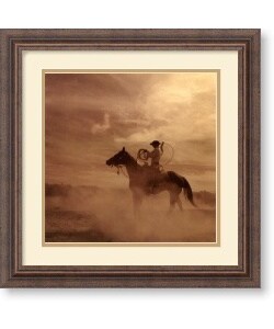 Adam Jahiel On The Range II Framed Art Print