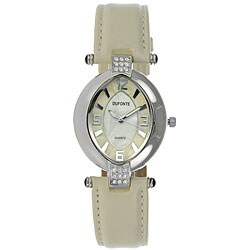 Dufonte by Lucien Piccard Women's Bone Strap Watch
