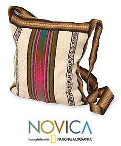 Andean Dream Wool Shoulder Bag (Peru)
