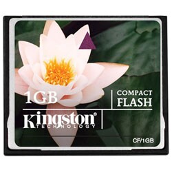 Kingston 1GB CompactFlash Card