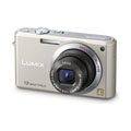 Silver Panasonic DMC-FX100 12.2 MP Digital Camera w/ Bonus