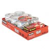 3M Premium Extra-Strength Clear Packaging Tape & Dispenser - 12 Rolls/Pack