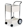 Fellowes Steel Mail Cart - 75 Folder Capacity