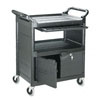 Rubbermaid Utility cart with Locking Doors