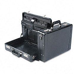 Leather Expandable Laptop Attache