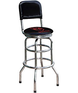 Chrome Garage Barstool With Swivel (Dodge Ram)