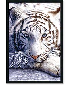 'White Tiger' Framed PosterZ