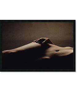 Seductive Shadow Framed PosterZ