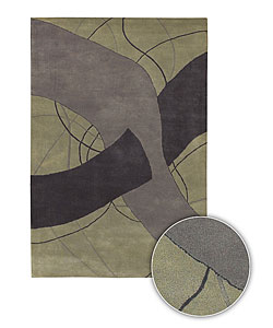 Hand-tufted Contemporary Alana Rug (8' x 11')