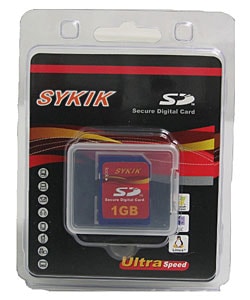 Sykik 1GB Secure Digital (SD) Memory Card