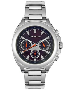 Giordano Men's Chronograph Stainless Steel Watch