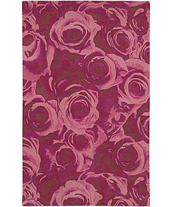 Hand-tufted Vogue Collection Wool Rug (8' x 11')