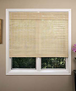 Natural Bamboo Roman Shade (25 in. x 54 in.)