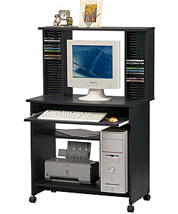 Black Finish Multi-media Work Center