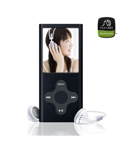 Fuji Labs 1GB 1.8 inch Aluminium Black Mp3/mp4 player