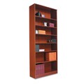 Alera Premium Grade 7-Shelf Bookcase - Cherry