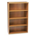 HON 10700 Series 4-Shelf Wood Bookcase - Medium Oak