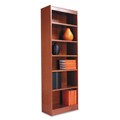 Alera 24-inch Wide Wood Veneer Bookcase - Medium Oak