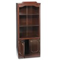 DMI Governor's Series 2-Shelf Bookcase - Mahogany