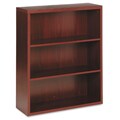 HON 11500 Series 3-Shelf Bookcase - Mahogany