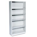 HON 4-Shelf Metal Bookcase
