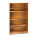 HON 1870 Series 5-Shelf Laminate Bookcase - Medium Oak