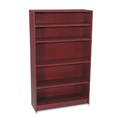 HON 1890 Series 5-Shelf Laminate Bookcase - Mahogany