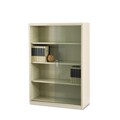 Tennsco Executive 4-Shelf Steel Bookcase