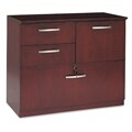 Creative Corsica 4-Drawer Veneer File Cabinet - Cherry
