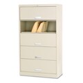 HON 600 Series 6-Shelf File Cabinet with Receding Doors