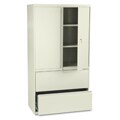 HON 800 Series 36-inch Wide 2 Drawer File with Storage Cabinet
