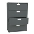 HON 600 Series 36-inch Wide 4-Drawer Lateral File Cabinet