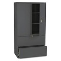 HON 800 Series 36-inch Wide 2 Drawer File with Storage Cabinet