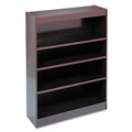 Alera Traditional 4-Shelf Bookcase - Mahogany