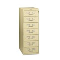 Tennsco 7-Drawer 5 x 8-inch Multimedia Cabinet
