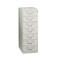Tennsco 7-Drawer 5 x 8-inch Multimedia Cabinet