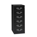 Tennsco 6-Drawer 6 x 9-inch Multimedia Cabinet