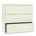 HON 800 Series 42-inch Wide 3-Drawer Lateral File Cabinet