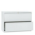 HON 800 Series 42-inch Wide 2-Drawer Lateral File Cabinet