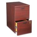 HON 10500 Series 2-Drawer Locking Pedestal File Cabinet - Mahagony