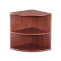 Alera Valencia Series Lower Corner Bookcase - Medium Cherry