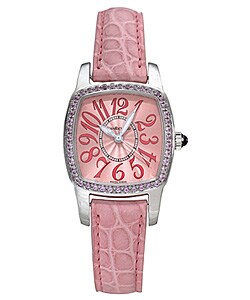 Jean Richard TV Screen Women's Pink Auto Watch