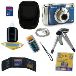 Fuji FinePix A805 8.3MP Digital Camera with Bonus Kit (Refurbished)