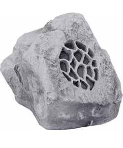 Outdoor White Granite Rock Speaker