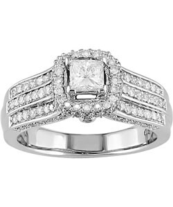 14k White Gold 1ct TDW Diamond Engagement Ring (G-H-I, SI2-I1)