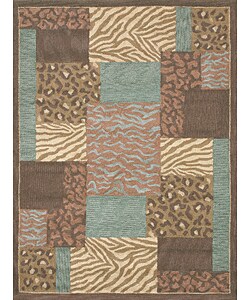 Heavy Looped Saffron Area Rug (3'6 x 5'6)